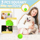 Interactive Pet Toy Multi-color Optional Pet Leaking Food Ball