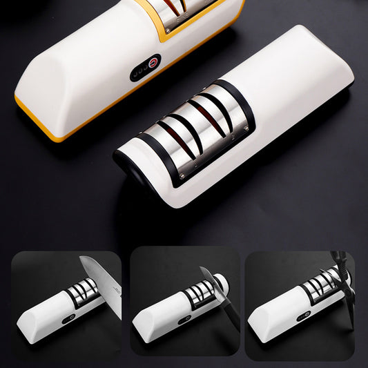 USB Rechargeable Electric Knife Sharpener