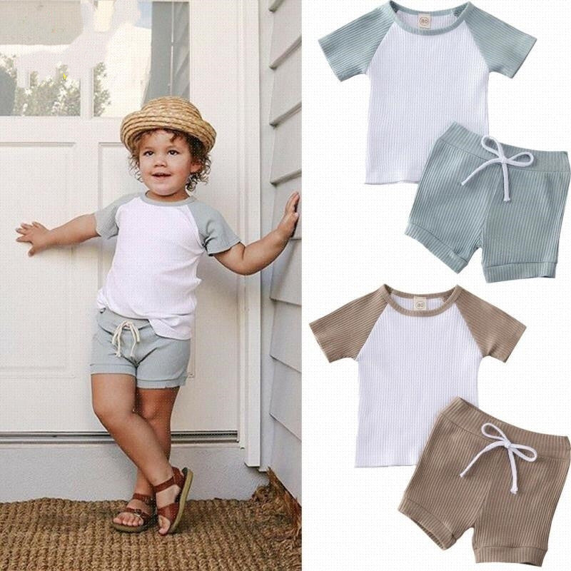 Shirt Shorts 2pcs For Baby Clothes Boy