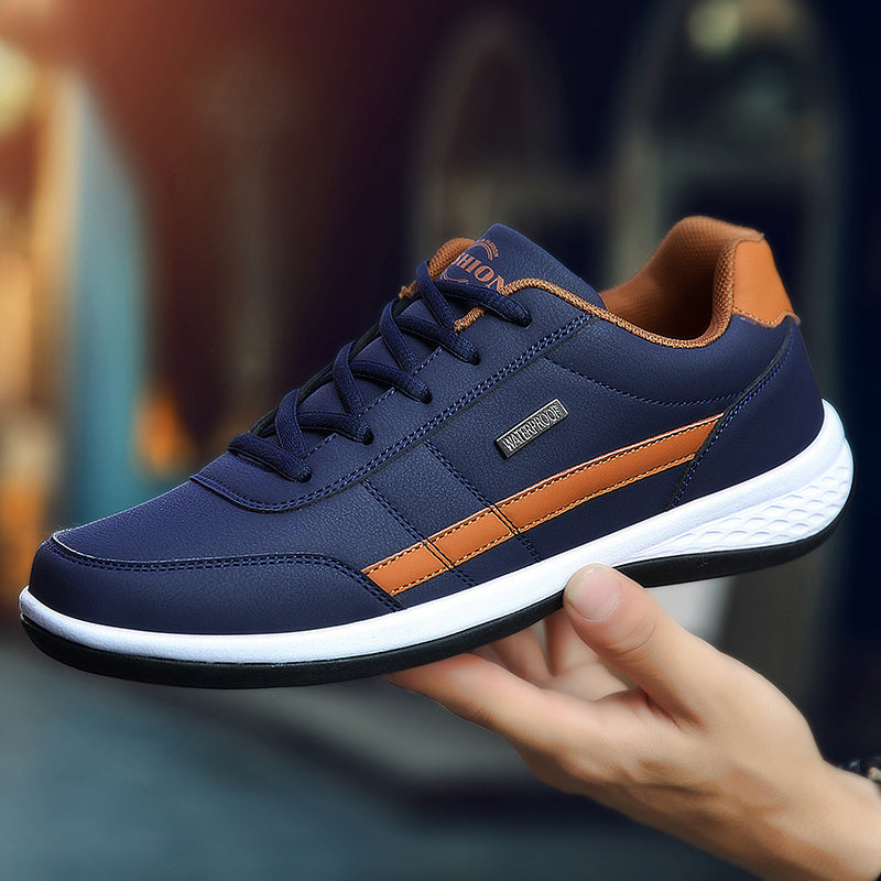 Casual Shoe Italian Breathable Leisure Male Sneakers Non-slip Footwear