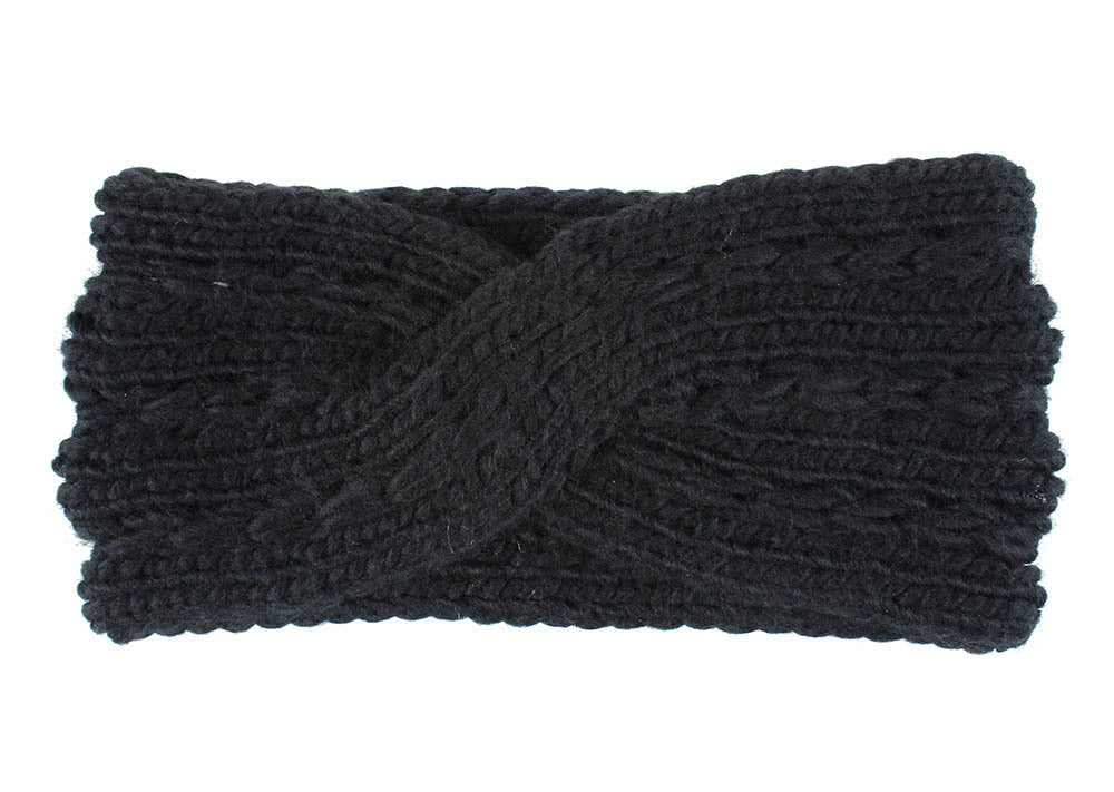 Knitted Headband Diagonally Crossed Hair Accessories