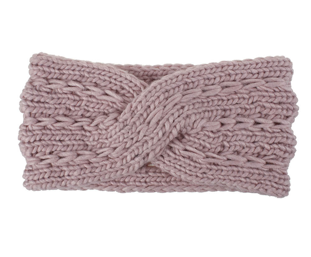 Knitted Headband Diagonally Crossed Hair Accessories