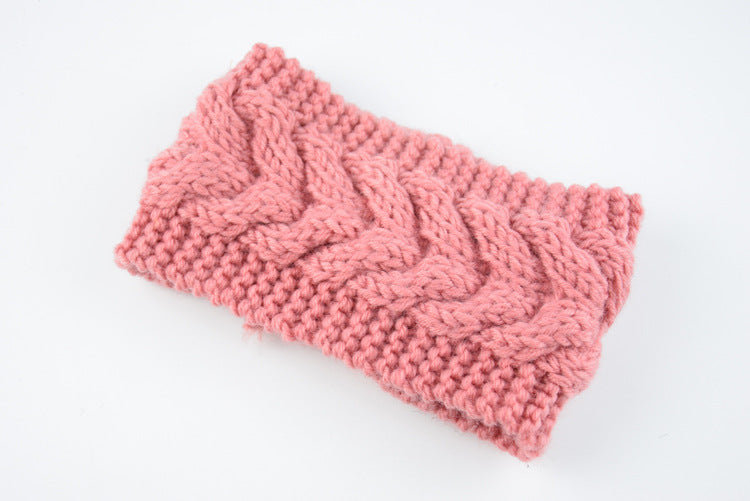 Knitted Headband Diagonally Crossed Hair Accessories