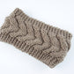 Knitted Headband Diagonally Crossed Hair Accessories