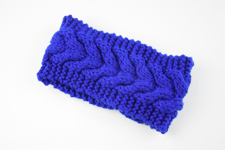 Knitted Headband Diagonally Crossed Hair Accessories