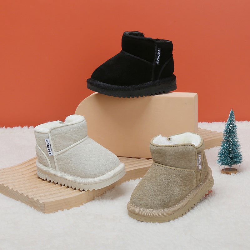 Boy Fleece-lined Warm Snow Boots