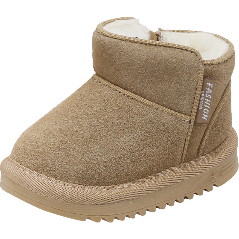 Boy Fleece-lined Warm Snow Boots