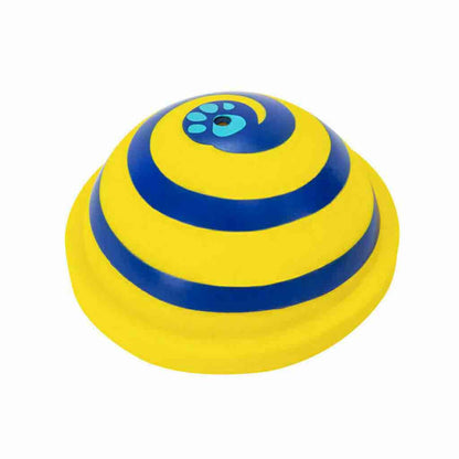 Sounding Disc Woof Glider Soft & Safe Indoor Pet Dogs Play Toy