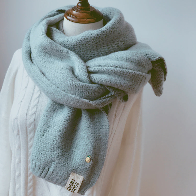 Shawl Accessories Cashmere Scarf Women Scarfs Winter