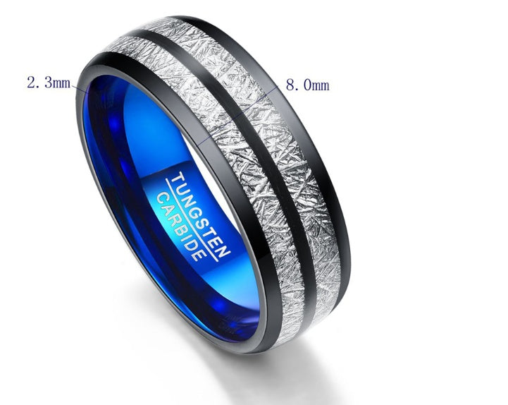 Wedding Band 8mm Width Men Rings Accessories