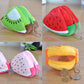 Children's Day Creative Gift Plush Solid Triangle Fruit Zero Wallet Coin Bag Key Bag Strap