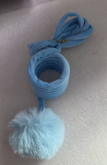 Cat Toy Self-Hi Sucker Spring Rabbit Hair Ball