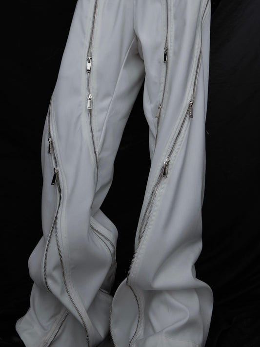 Draping Casual Trousers For Men