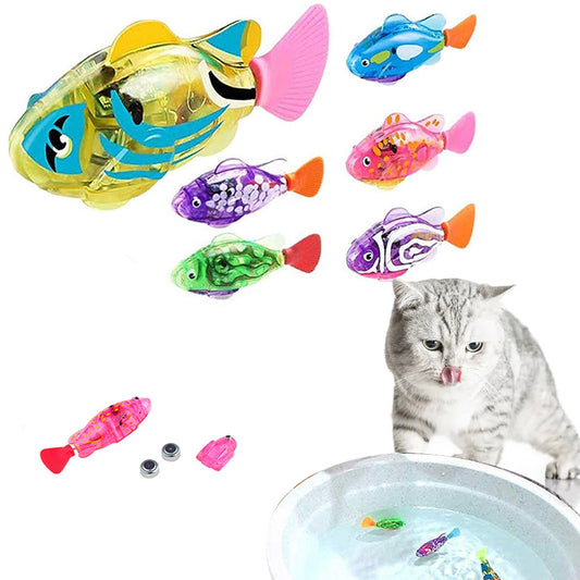 Cat Interactive Electric Fish Water Toy