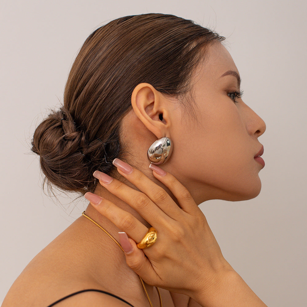 Fashion Special-interest Stainless Steel Earring