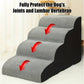 Dog Stairs For Small Dogs 3  4 Steps Dog Ramp  Removable Washable Pet Steps