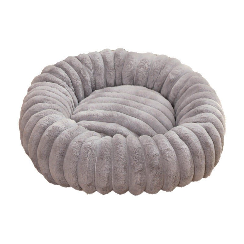 Rabbit Fur Pets Dog Bed Plush Cat Kennel Pet Products