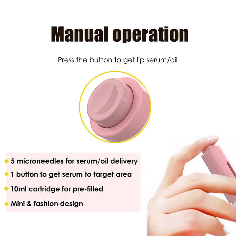 Lip Care Roller Portable Manual Lip Care Instrument