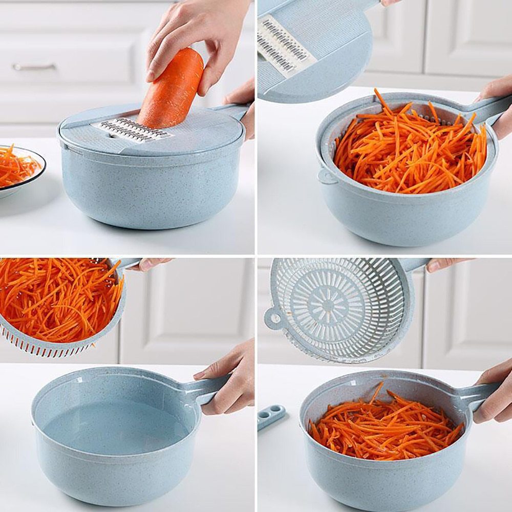 8 In 1 Mandoline Slicer Vegetable Slicer Potato Peeler