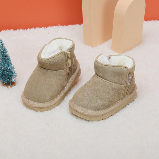 Boy Fleece-lined Warm Snow Boots