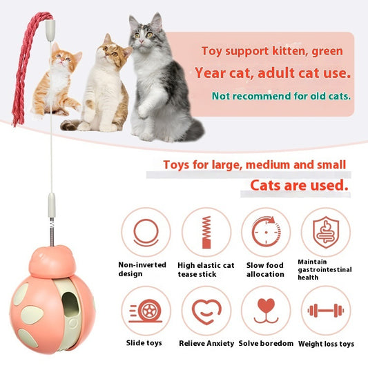 Pets Supplies Toys For Relieving Stuffy And Funny Cat Food Leakage Pet Products