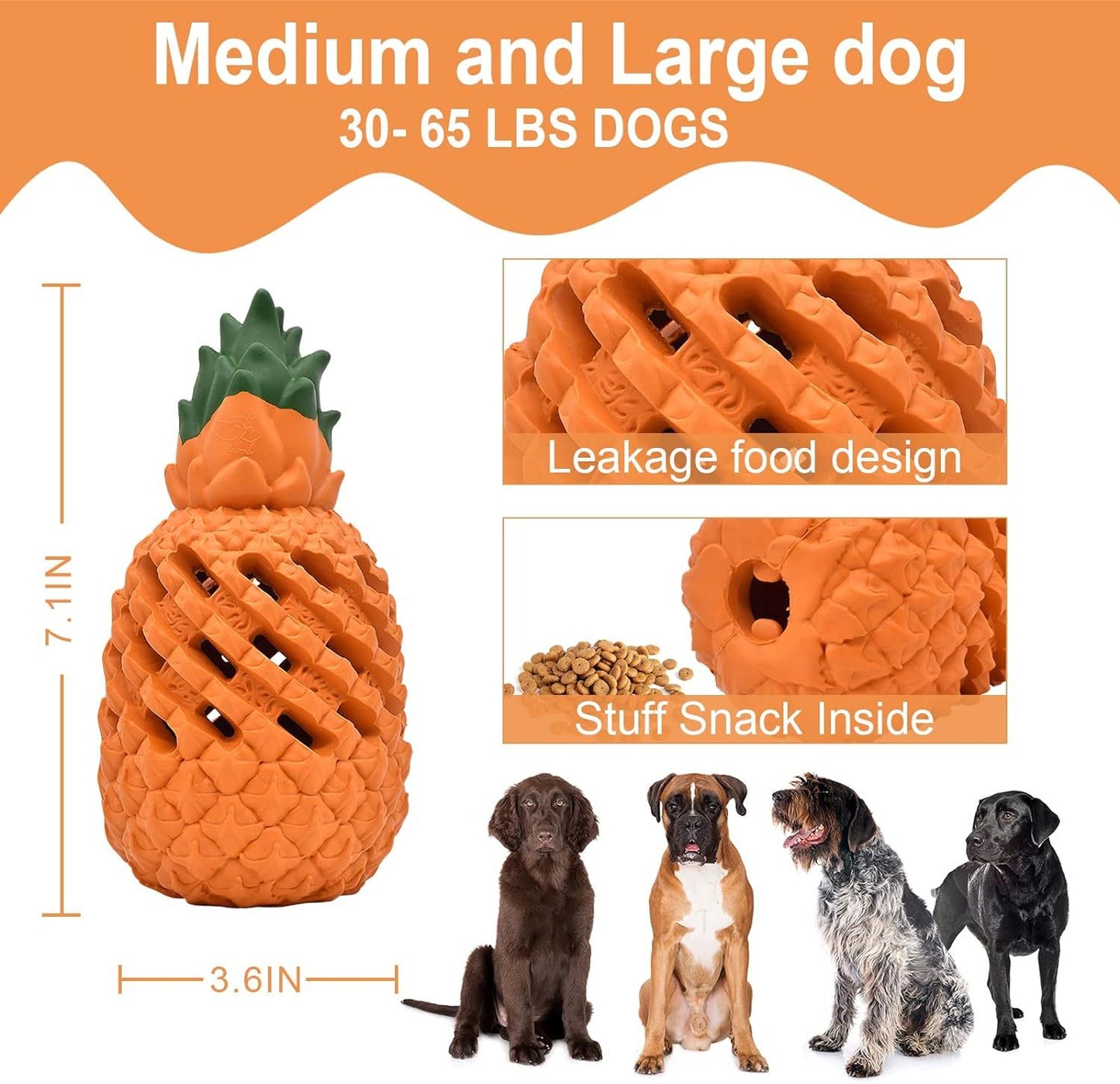 Dog Toys For Dogs Pineapple Dog Chew Toys