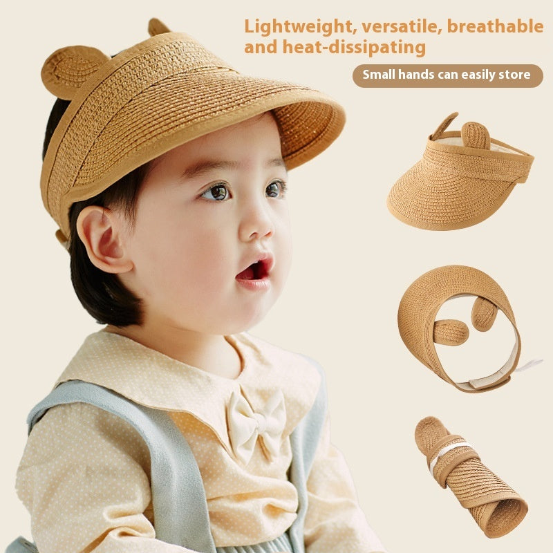 Child Sun-proof Visor Straw Hat