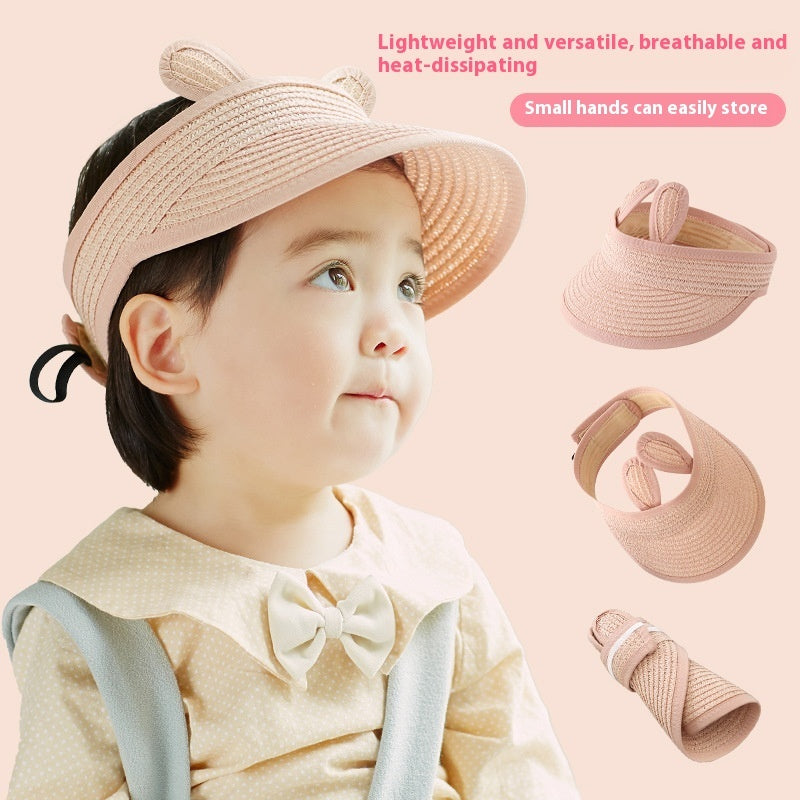 Child Sun-proof Visor Straw Hat