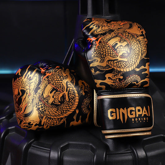 Professional Gloves Men's Sanda Fight Training Boxing Gloves