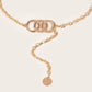 Atmospheric Metal Pendant Waist Chain Women Accessories