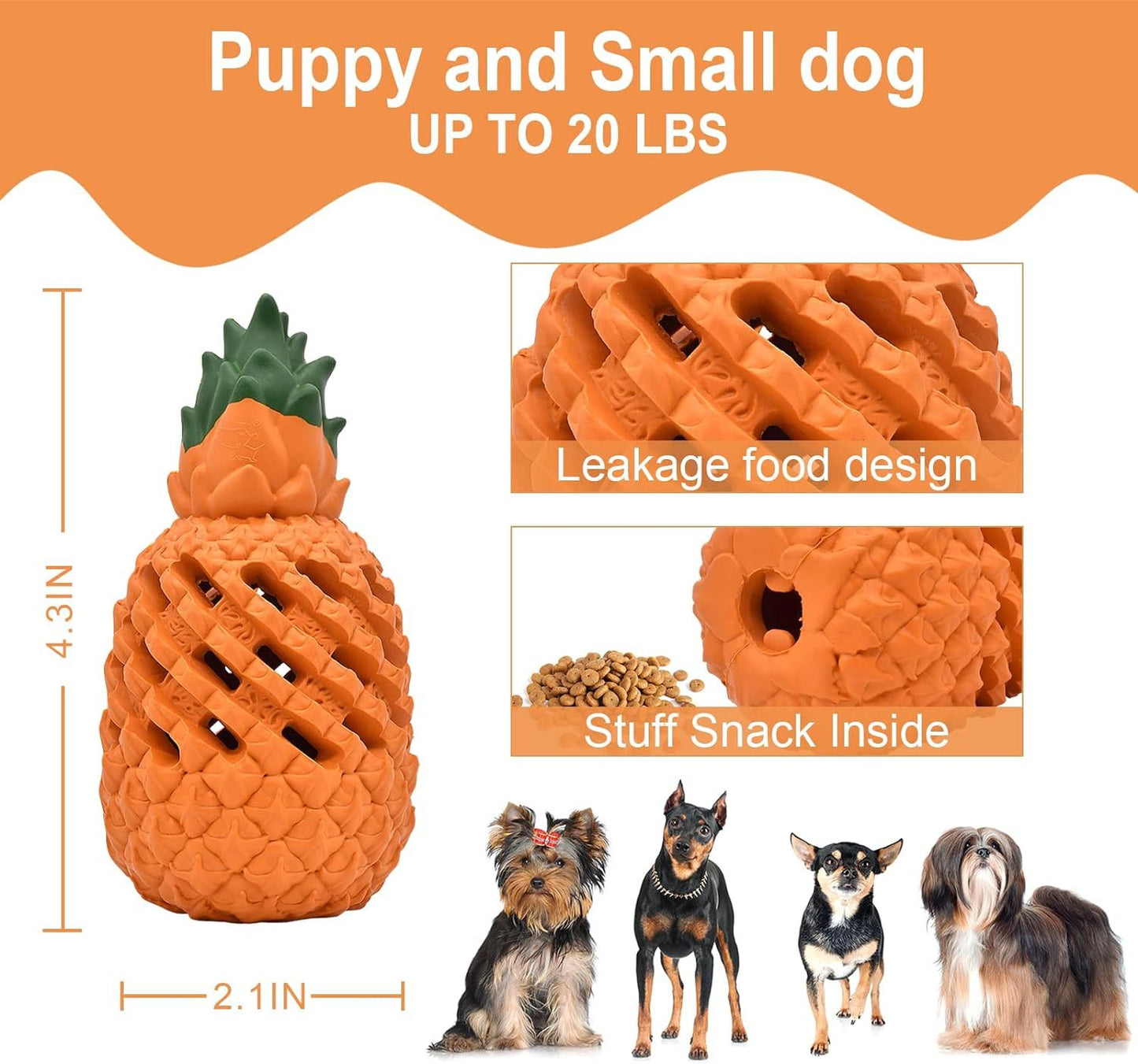 Dog Toys For Dogs Pineapple Dog Chew Toys